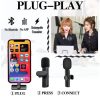 Bluetooth Mini Microphone Wireless Lavalier Noise Reduction Microphone for iPhone / iPad, with 8 Pin Receiver & Single Microphone - Image 4
