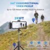 One by Two 3 in 1 Mini Wireless Lavalier Microphones for iPhone / Android / Camera with Noise Reduction Function - Image 8