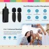 One by Two 3 in 1 Mini Wireless Lavalier Microphones for iPhone / Android / Camera with Noise Reduction Function - Image 9