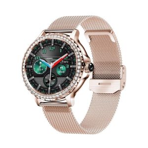 NX19 1.3 inch IP68 Waterproof Color Screen Smart Watch, Support Heart Rate / Blood Pressure / Blood Oxygen Monitoring (Gold)