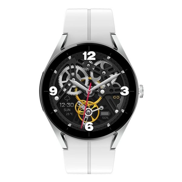 KS05 1.32 inch IP67 Waterproof Color Screen Smart Watch, Support Blood Oxygen / Blood Glucose / Blood Lipid Monitoring (Silver White) - Image 2