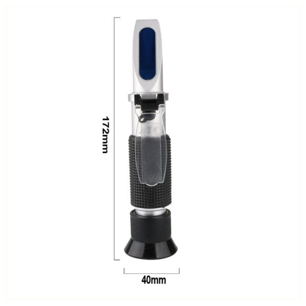 RZ120 Refractometer Beer Brix Wort Sugar Alcohol Specific Gravity Salinity Measurement Handheld Tool Specific Gravity Meter - Image 5