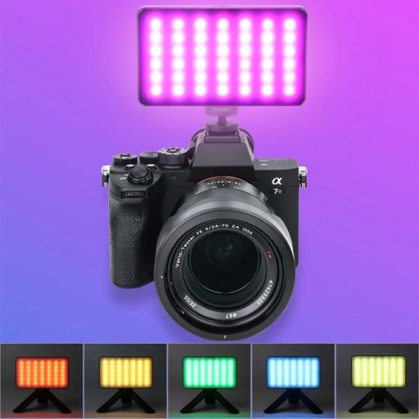 VLOGLITE W140RGB For Vlogging Photography LED Video Light Full Color RGB Camera Fill Light - Image 3