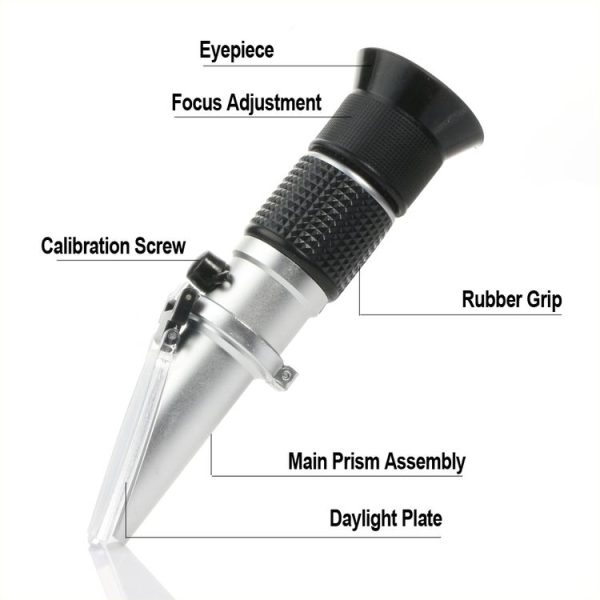 High Concentration Brix Be Water 3 in 1 58%~92% Honey Refractometer Bees Sugar Food ATC RZ127 - Image 5