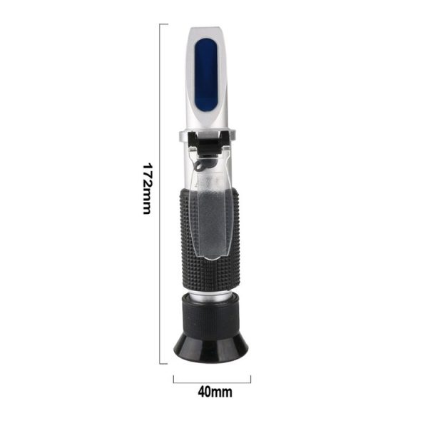 Refractometer Optical Salinity Concentration Handheld High Precision Measuring Tool RZ112 0~28% - Image 2