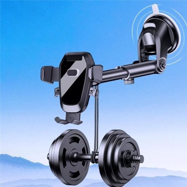 D-41+121+120 Multifunctional Telescopic Suction Cup Cell Phone Bracket - Image 3
