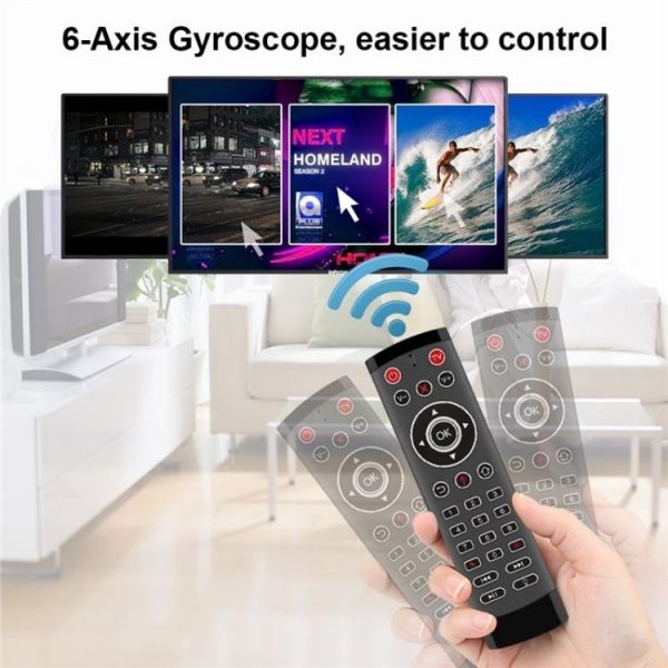 T1-PRO-L With IR Learning and Backlight Smart Wireless Air Mouse Remote Control - Image 3