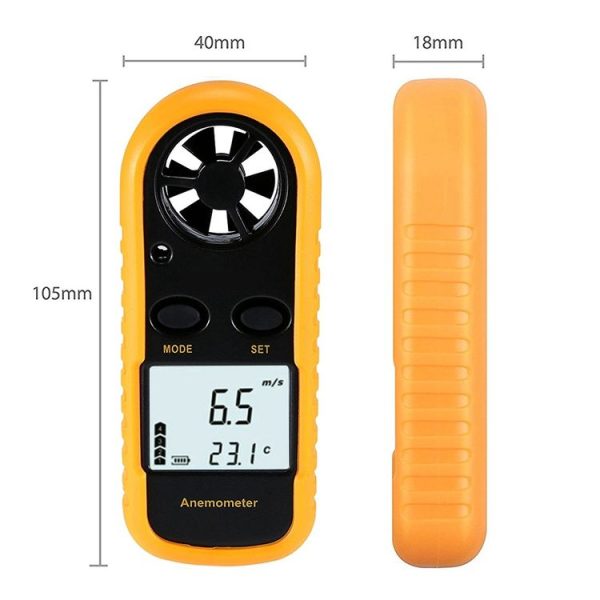 GM816 Handheld Digital Anemometer Wind Speed Meter - Image 4