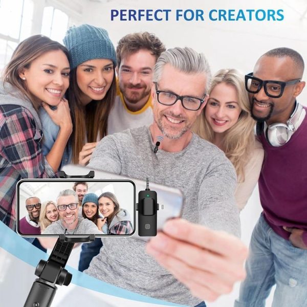 2 in 1 Wireless Lavalier Microphones for iPhone / Android - Image 3