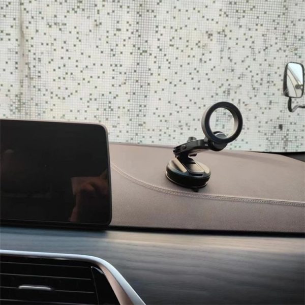 Car Dashboard / Windshield Compatible Magnet Type Phone Holder Suction Cup Base - Image 4