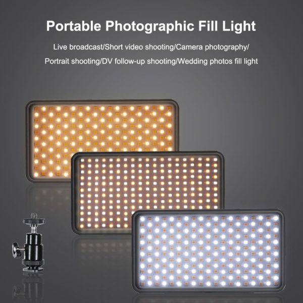 VLOGLITE W228 Dual Color Temperature Portable Photographic Fill Light High-Brightness Video Light - Image 2