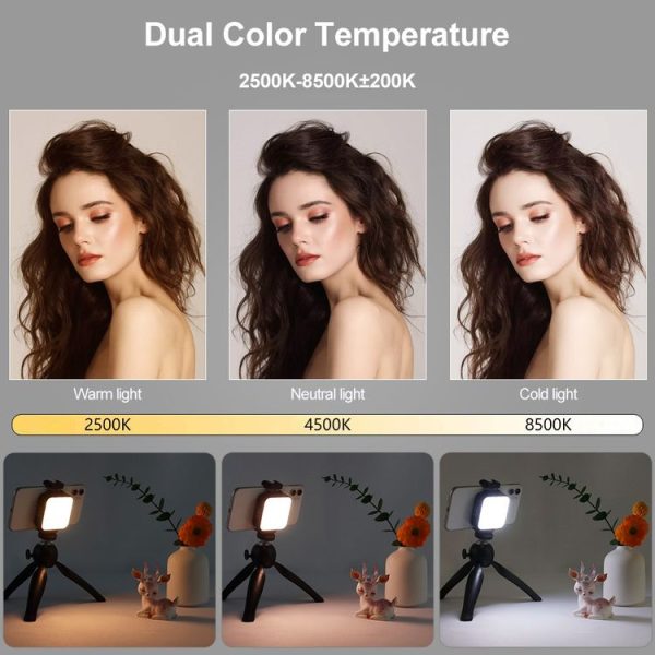 VLOGLITE W66 For Food Jewelry Photographic Light Pocket Phone Fill Light with Clamp - Image 5