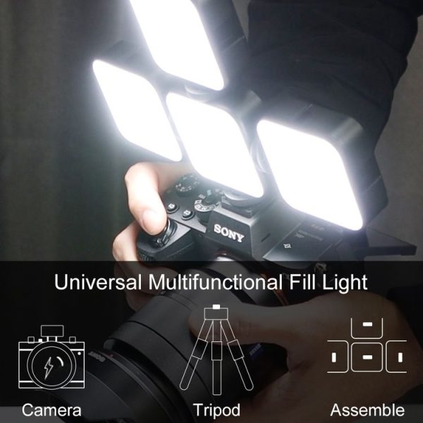 VLOGLITE W36 Mini Camera Phone Vlog LED Fill Light Portable Beauty Video Light - Image 2