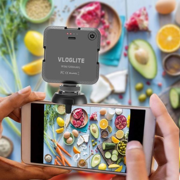 VLOGLITE W36 Mini Camera Phone Vlog LED Fill Light Portable Beauty Video Light - Image 5