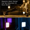 VLOGLITE W64RGB Dimmable RGB LED Pocket Fill Light 20 Modes Live Broadcast Video Light - Image 7
