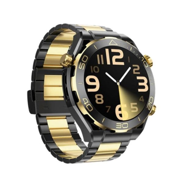 Z91 Pro Max 1.52 inch Color Screen Smart Watch, Support Bluetooth Call / Heart Rate / Blood Pressure / Blood Oxygen Monitoring (Gold) - Image 2