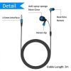 JMARY MC-R5 Lavalier 3.5mm Port Wired Microphone With Sound Monitoring Earphone, Length: 3m - Image 3