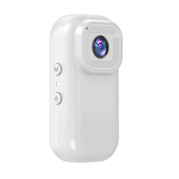 L11 Action Cam Sport DV Video Recording Pocket Camera 0.96 inch 1080P Mini Camera (White)
