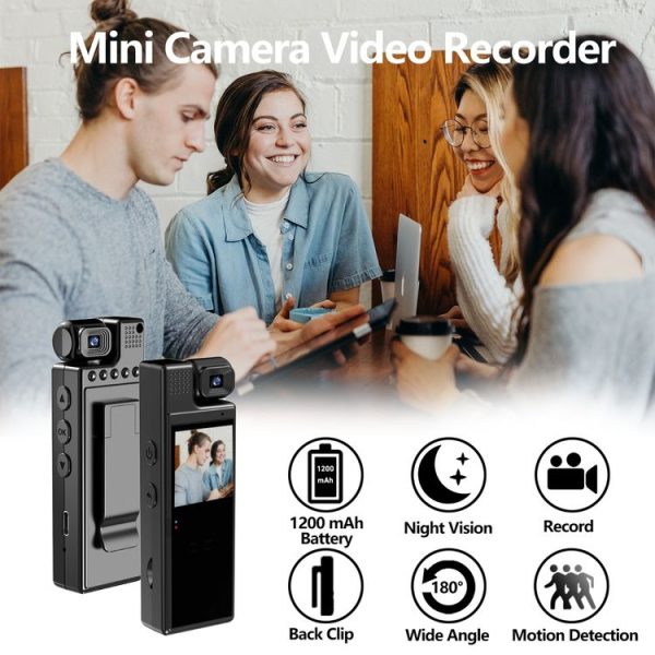 L9 WiFi HD Night Vision Camera Outdoor Sports Conference Video Recording Camera - Image 3