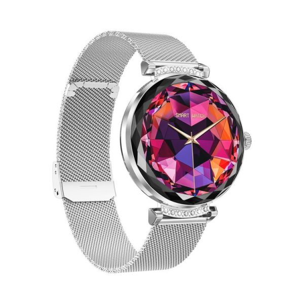 NX7 Pro 1.19 inch Color Screen Smart Watch, Support Heart Rate / Blood Pressure / Blood Oxygen Monitoring (Silver) - Image 3