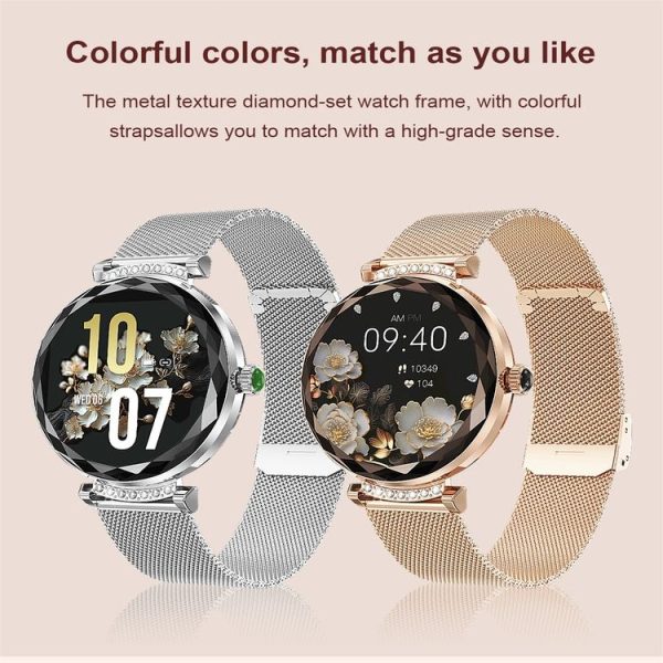 NX7 Pro 1.19 inch Color Screen Smart Watch, Support Heart Rate / Blood Pressure / Blood Oxygen Monitoring (Silver) - Image 9
