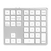 K-35 Computer Laptop Keyboard 35-Keys Tablet Accessories Bluetooth Keypad (Silver)