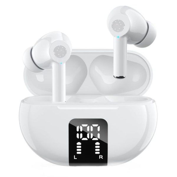 M10 Wireless Bluetooth Smart Voice Translator Headset Multiple Languages Translation Earphones (White)