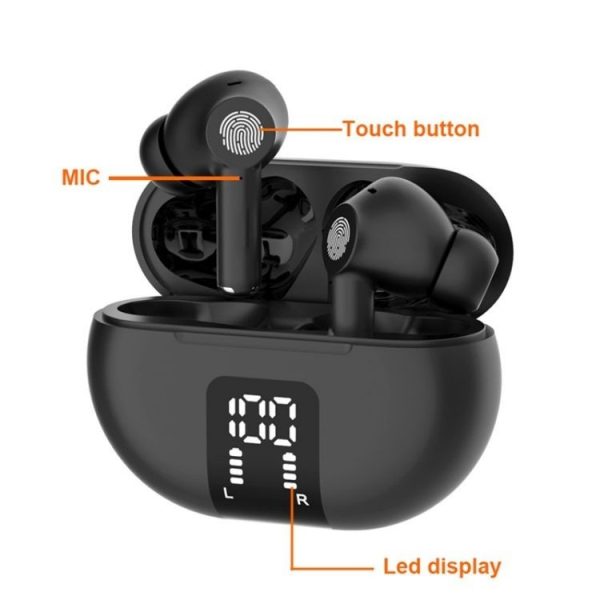 M10 Wireless Bluetooth Smart Voice Translator Headset Multiple Languages Translation Earphones (White) - Image 10
