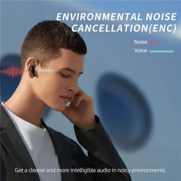 M10 Wireless Bluetooth Smart Voice Translator Headset Multiple Languages Translation Earphones (White) - Image 7