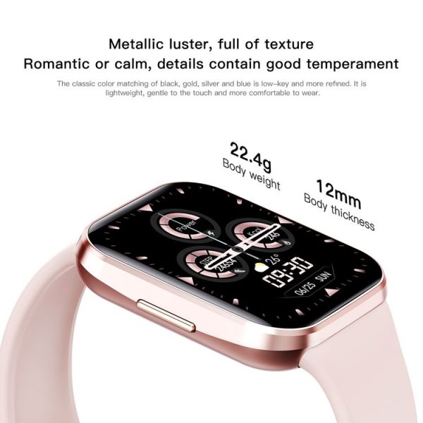 Q23 IP67 Waterproof Smart Bracelet Sport Fitness Tracker (Pink) - Image 10