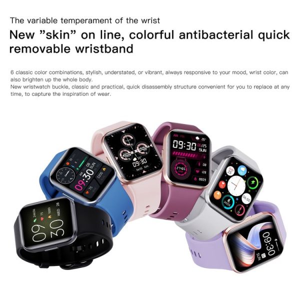Q23 IP67 Waterproof Smart Bracelet Sport Fitness Tracker (Pink) - Image 11