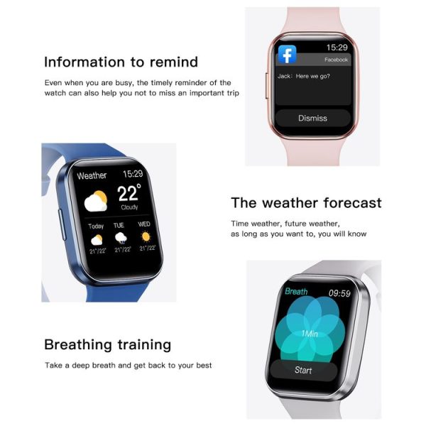 Q23 IP67 Waterproof Smart Bracelet Sport Fitness Tracker (Pink) - Image 12