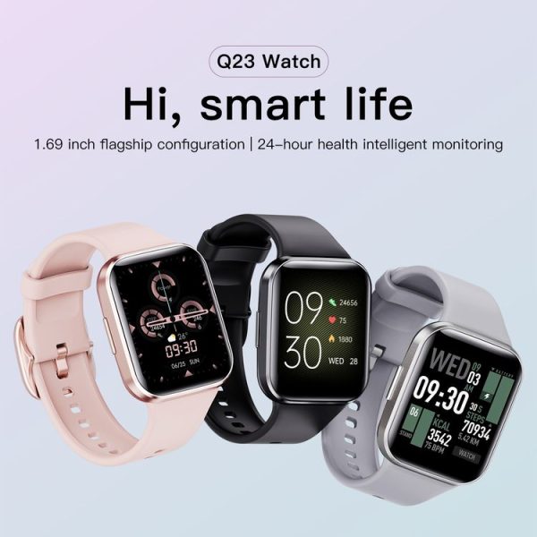 Q23 IP67 Waterproof Smart Bracelet Sport Fitness Tracker (Pink) - Image 3