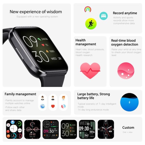 Q23 IP67 Waterproof Smart Bracelet Sport Fitness Tracker (Pink) - Image 4