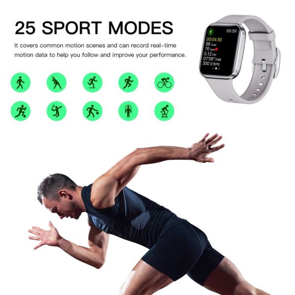 Q23 IP67 Waterproof Smart Bracelet Sport Fitness Tracker (Pink) - Image 8