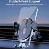D23+CF Car Air Conditioning Outlet Navigation Mobile Phone Rotation Holder - Image 2