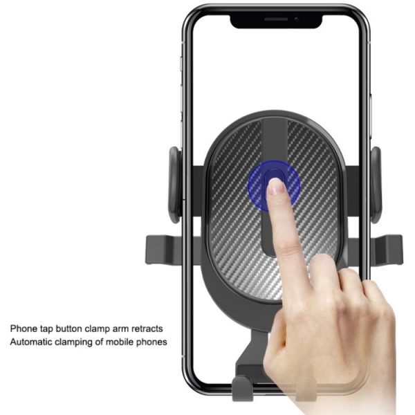 D23+CF Car Air Conditioning Outlet Navigation Mobile Phone Rotation Holder - Image 9