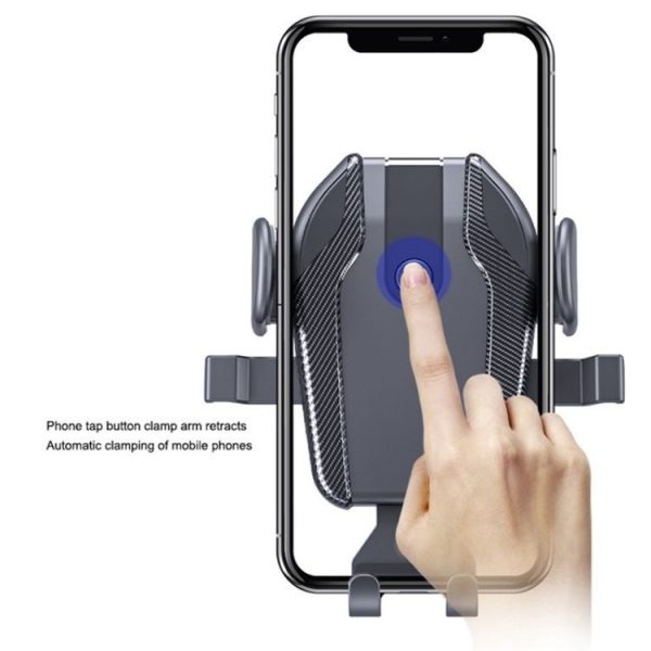 ES281 Car Dashboard Windshield Air Vent Suction Cup Phone Holder For 4-6.7 Inch Phone Mount - Image 3