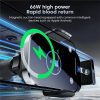 X10s Car Air Vent Hook 66W High Power Intelligent Induction Wireless Charger (Tarnish) - Image 4