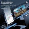 F18 With Infrared Sensor Phone Charging Aluminum Alloy Bracket Car Wireless Charger (Transparent Black) - Image 3