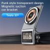 A7 Transparent Phone Charging Dock 15W Magnetic Wireless Charger for Tesla Model 3 / Y - Image 2