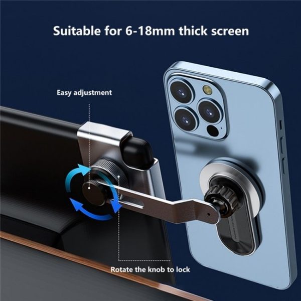 A8S 15W Wireless Charging New Energy Vehicle Navigation Bracket For Tesla Car Screen Base - Image 9