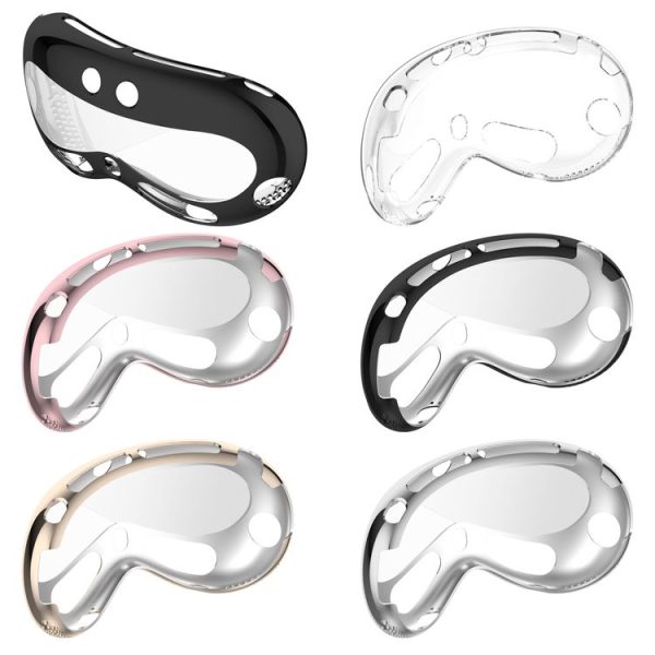 Apple Vision Pro Electroplated TPU Protective Case VR Glasses Accessories (Pink) - Image 7