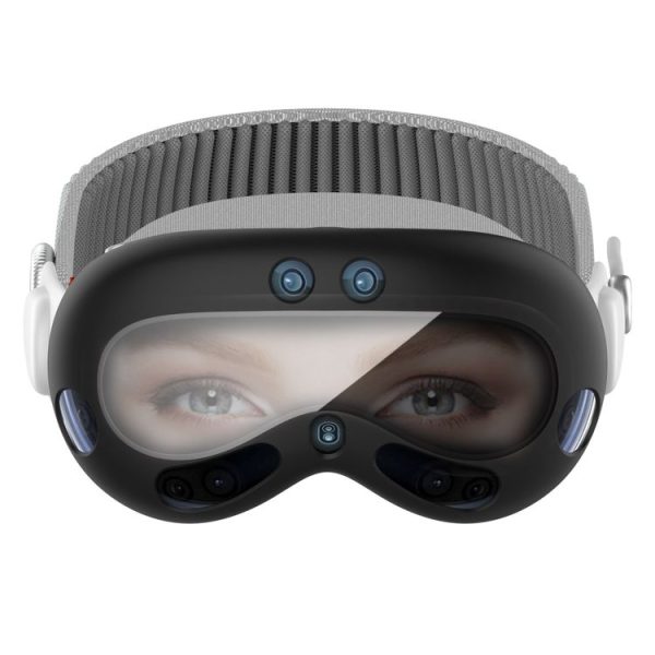 Apple Vision Pro PC+ Toughened Film Protective Cover VR Glasses Accessories (Black) - Image 5