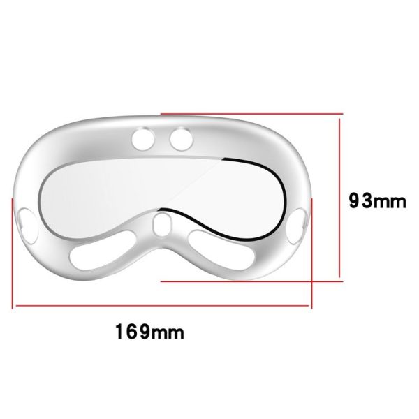 Apple Vision Pro PC+ Toughened Film Protective Cover VR Glasses Accessories (Black) - Image 8
