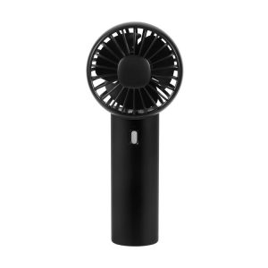 F10 3 Wind Speed Rechargeable Summer Cooling Fan Mini Handheld Fan Cooler (Black)