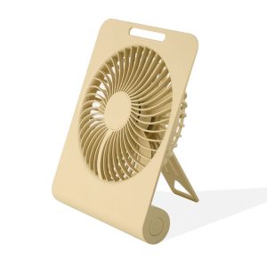 AR-13 Home Office Hanging Fan Summer Cooler Silent Operation Desktop Fan (Yellow)