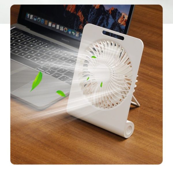 AR-13 Home Office Hanging Fan Summer Cooler Silent Operation Desktop Fan (Yellow) - Image 5
