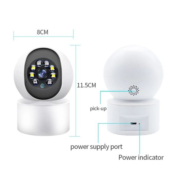 IK500 Intelligent HD Surveillance WiFi Camera Support Infrared Night Vision / Two-way Voice Intercom - Image 7