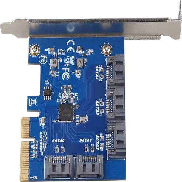 PCIE 3.0-4X to 5 x SATA Controller Card - Image 5